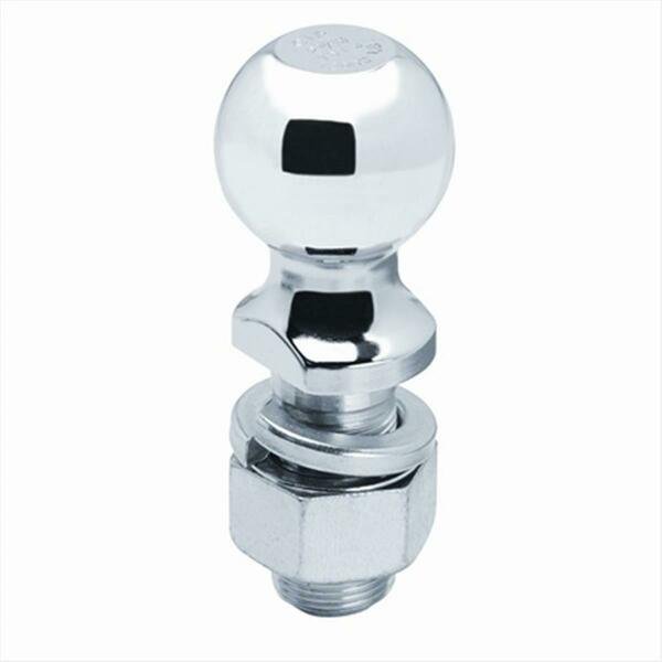 Packaged Hitch Ball, 2.31 x 1.25 x 2.75 In. 12, 000 Lbs. GTW Chrome, 2.75 x 2.63 x 7.38 in., Tow Ready, Mfr#: 63896